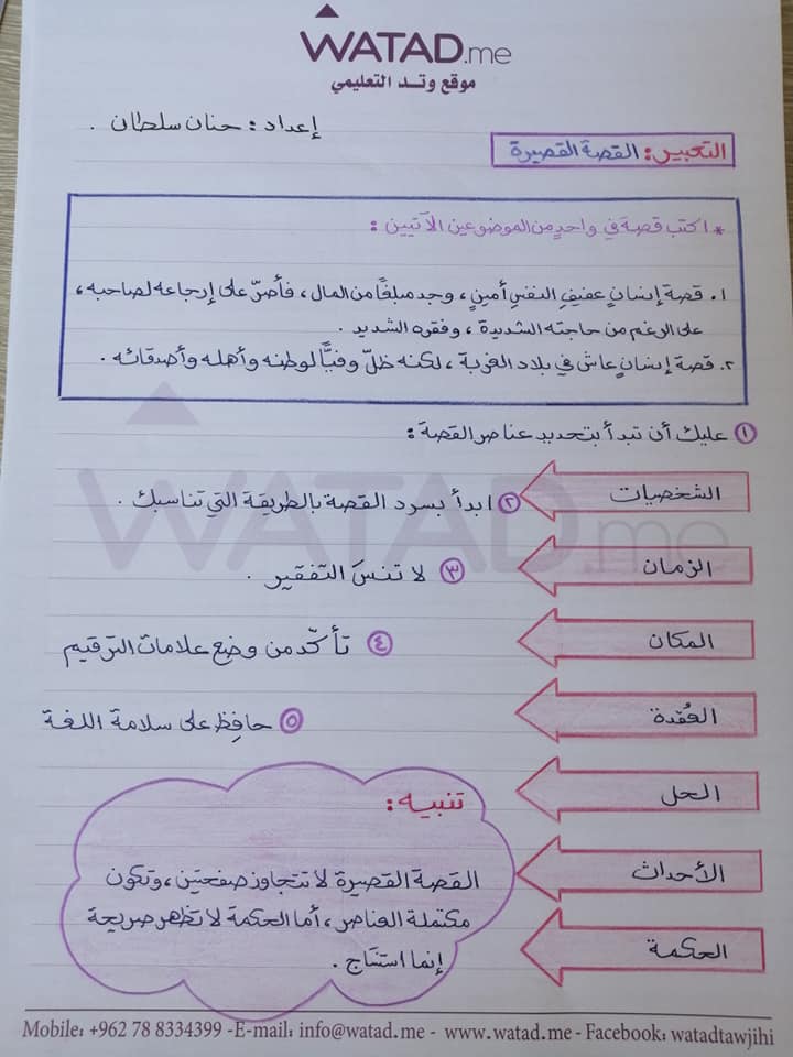 NDA2OTgyMQ54544 بالصور شرح درس الحمامة و الثعلب و مالك الحزين مادة اللغة العربية للصف التاسع الفصل الاول الوحدة الثانية قصة و عبرة 2020